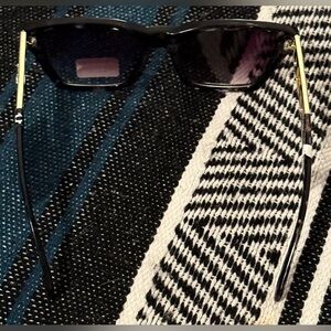 True Religion Sun Glasses black , gold , violet